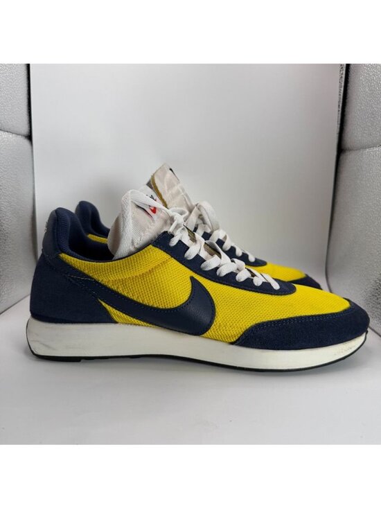 Nike Other - Nike Daybreak Retro Shoes Yellow & Navy US 10.5 Mesh & Suede Mens Sneakers